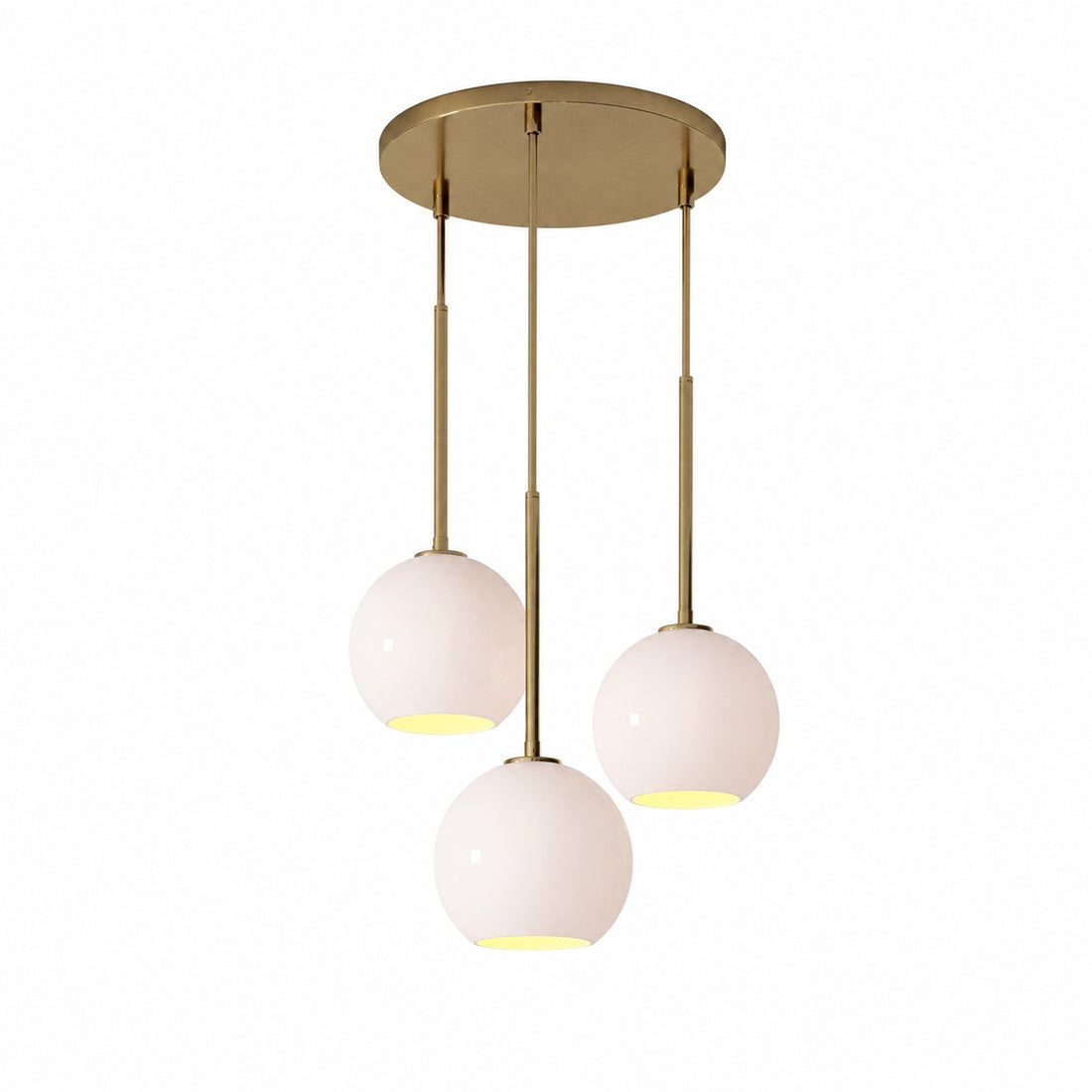 Selvion Minimalist Crystal Chandelier - Handcrafted Glass Sculptural Lighting Fixture