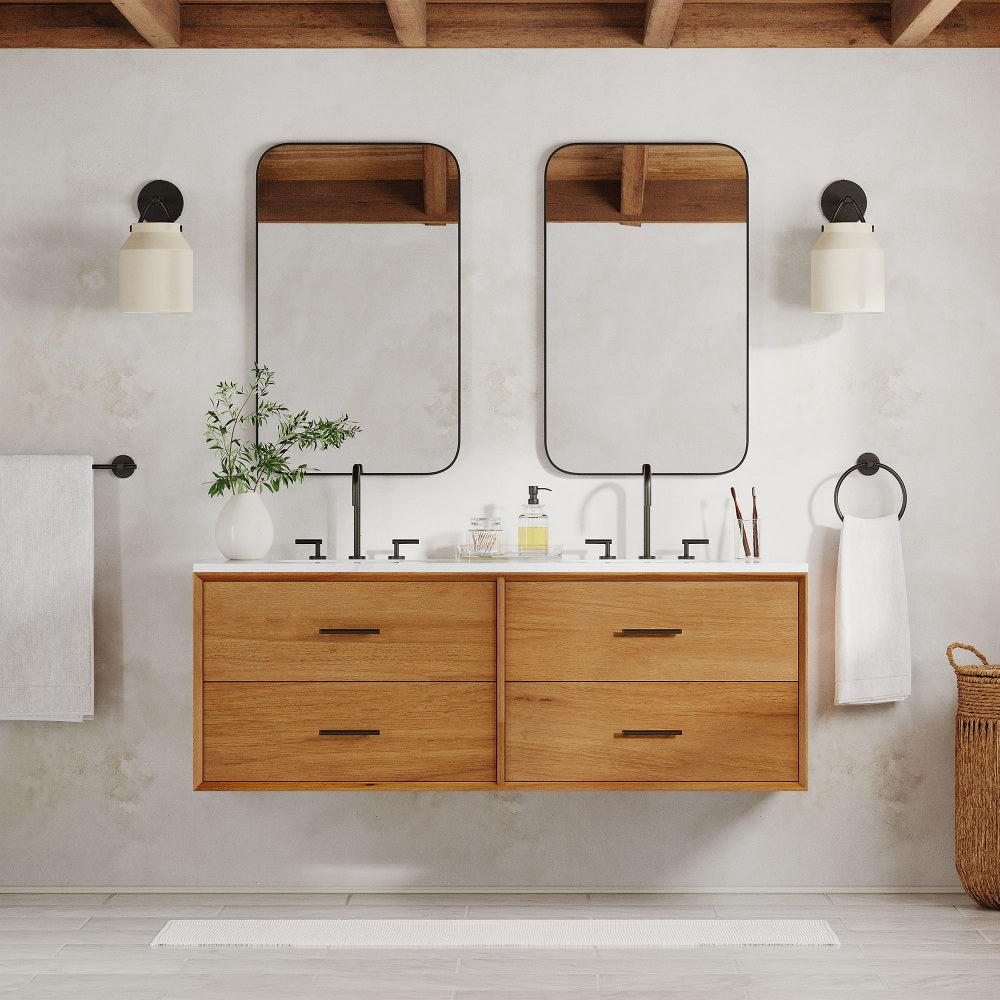 Modern Bell Jar Glass Sconce - Nordic Matte Metal Wall Light Outdoor