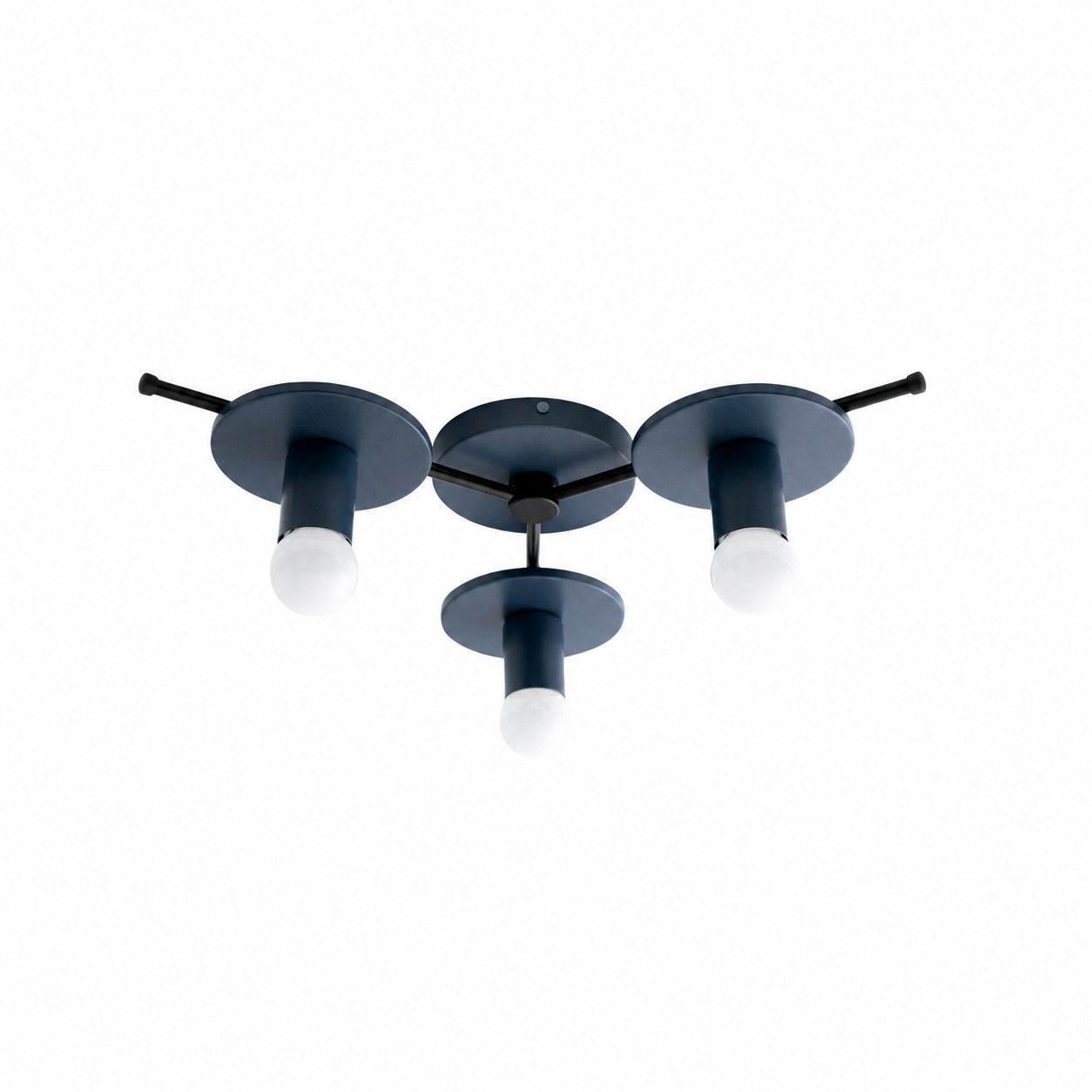 Radiro Globe Colorful Ceiling Light-3 Light Minimalist Fixture