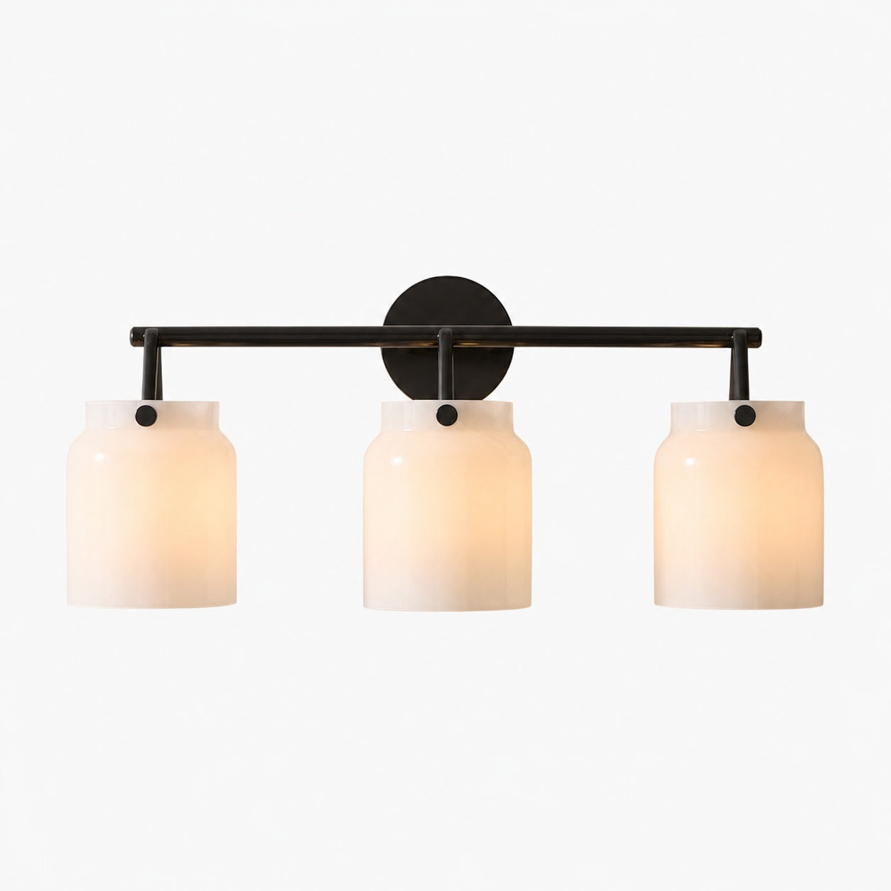 Hanton Modern 3-Light Wall Sconce - Metal Bathroom Fixture