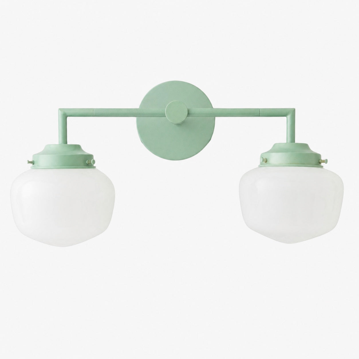 Opalume Glass Vanity Light - Vintage Inspired Bathroom Wall Lighting