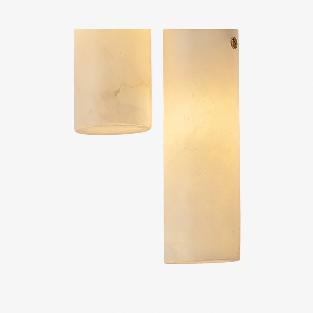 Nula Vertical Alabaster Pendant Light