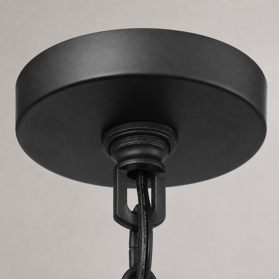 Oryven Modern Rustic Pendant Lighting - Drum Shade Hanging Lamp - Versatile Industrial Style for Home U07
