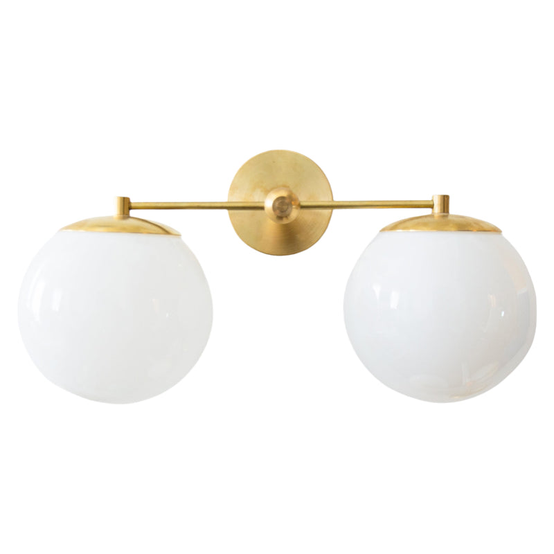 Two Lights Colorful Ernest Sconce - Bubble Pop Vanity Bathroom Sconces