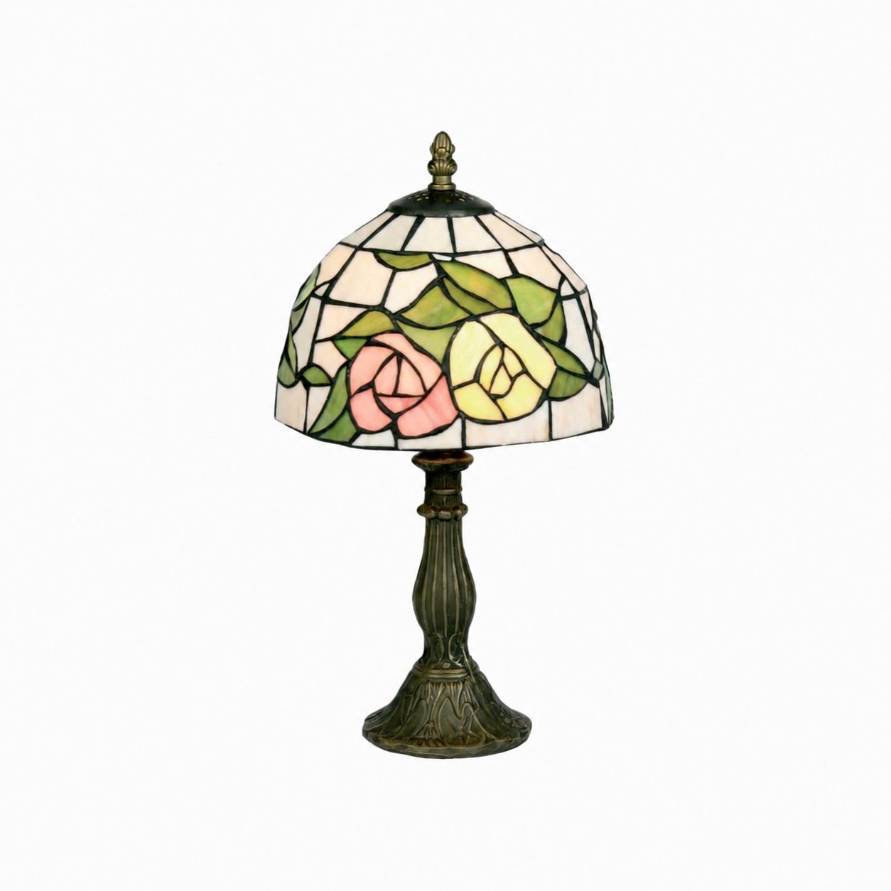 TF Harken Decorative Jewel Table Lamp - Stunning Glass Design Perfect for Bedroom or Living Room