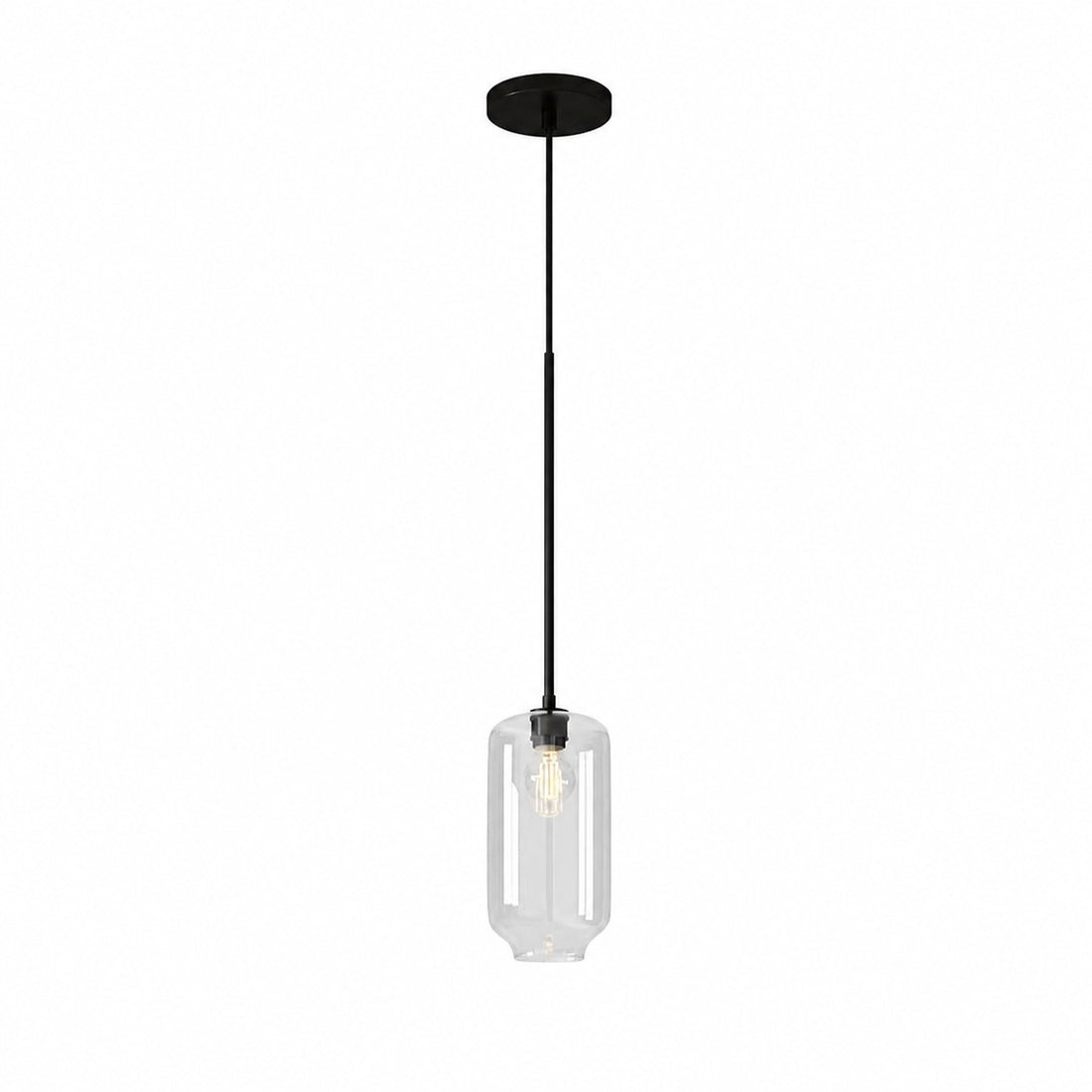 Lumivelle Pebble Pendant Light - Adjustable Glass Shade - Modern Lighting