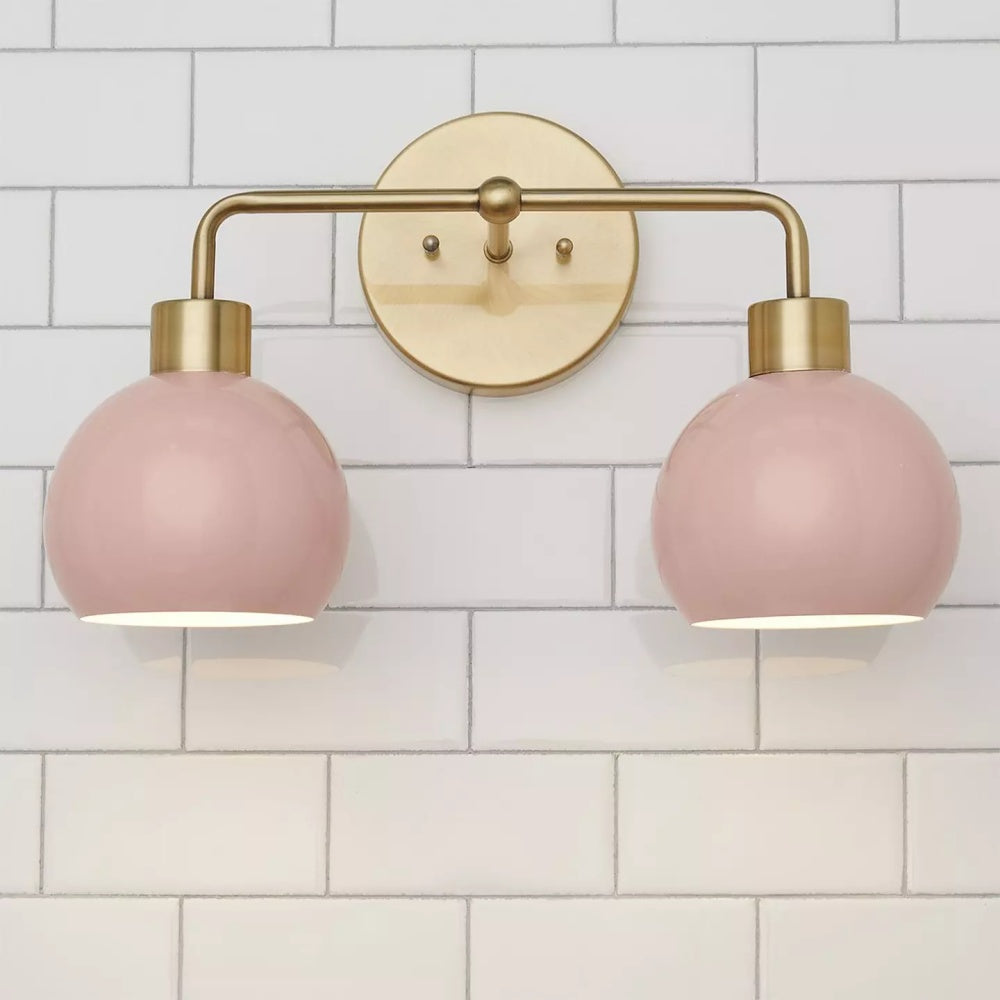 Double Bubble Pop Wall Sconce - Colorful Vanity Wall Light