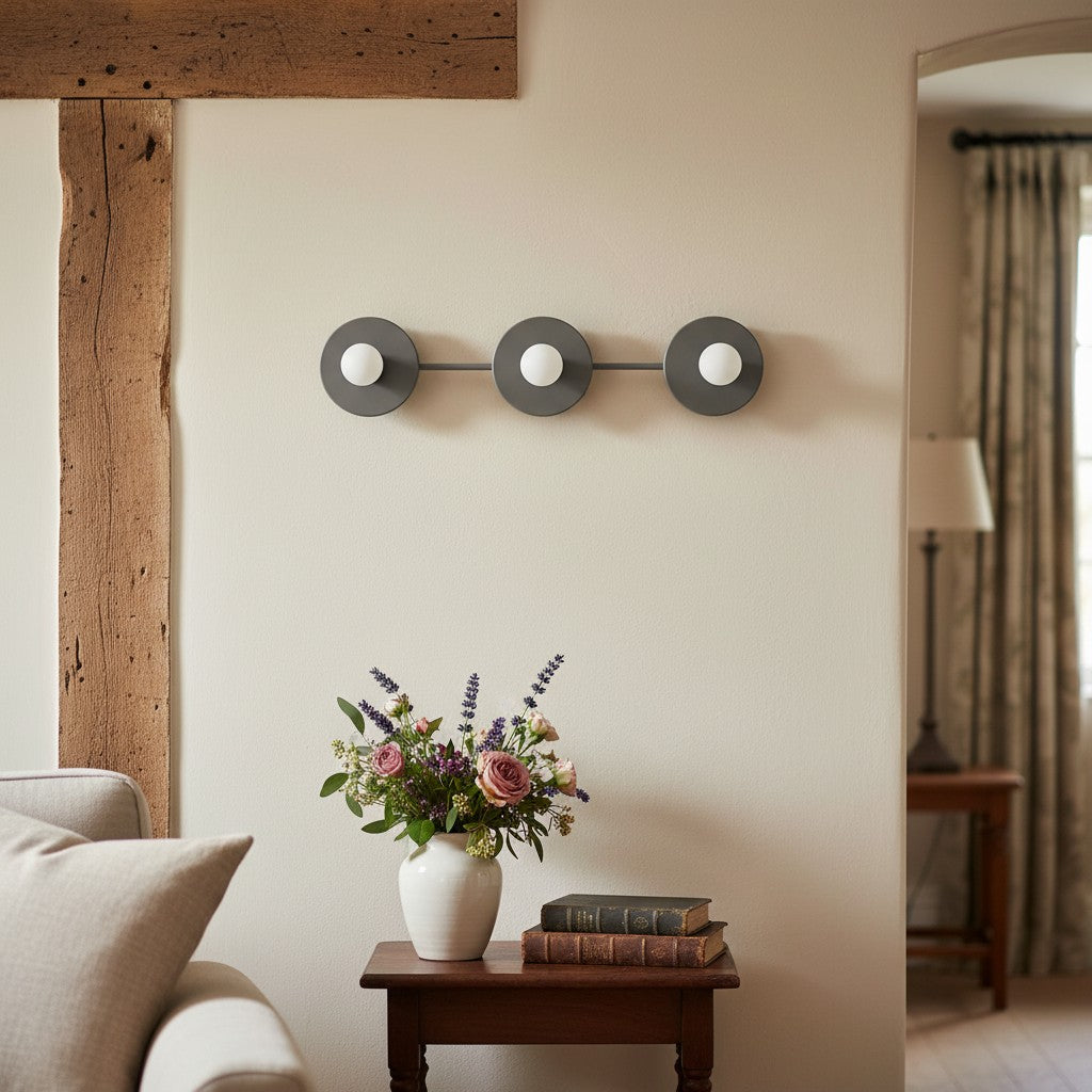 Radiro Globe Colorful Wall Sconce – Transitional Vanity & Corridor Illumination