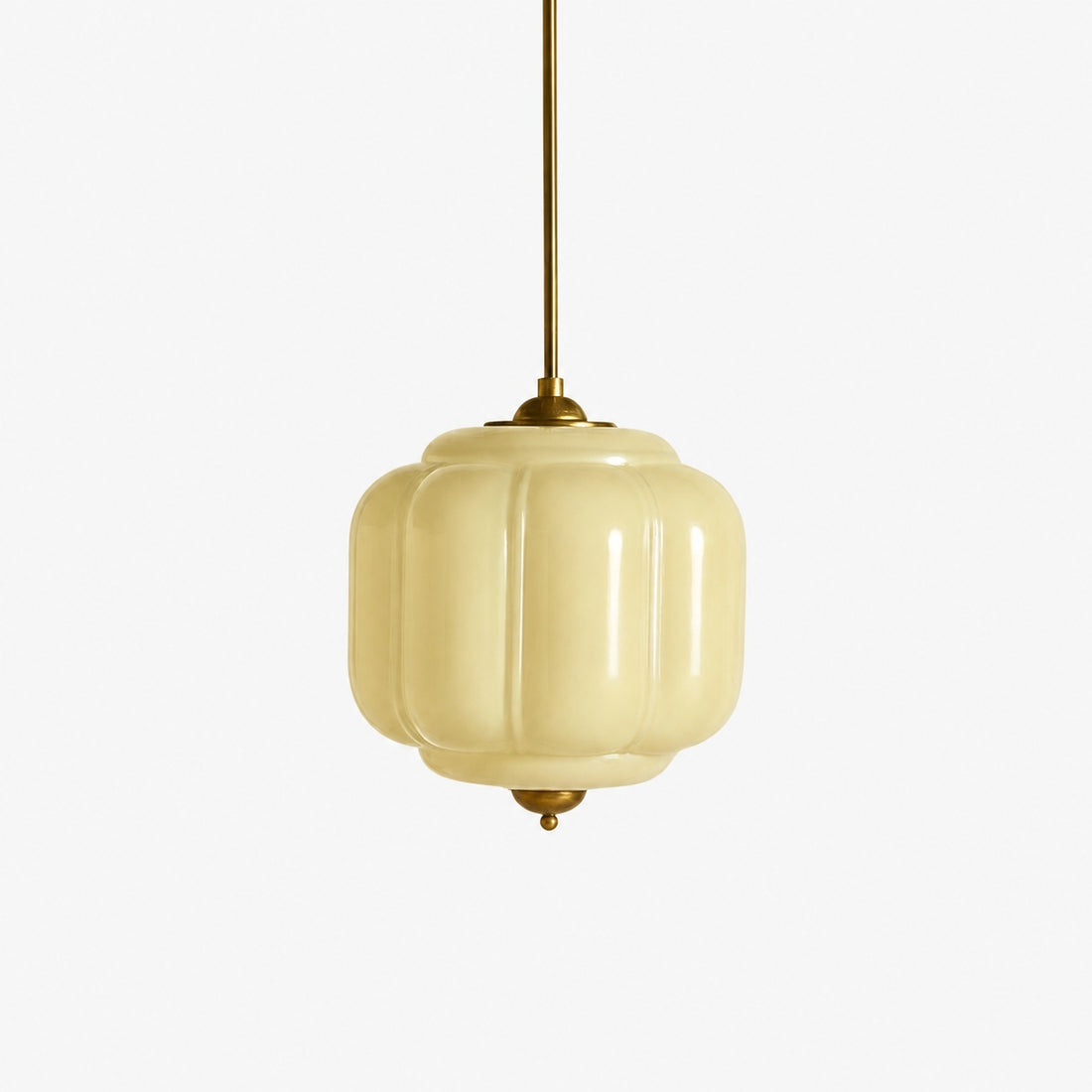 Eloise Vintage Glass Chandelier - Milk Glass Home Accent