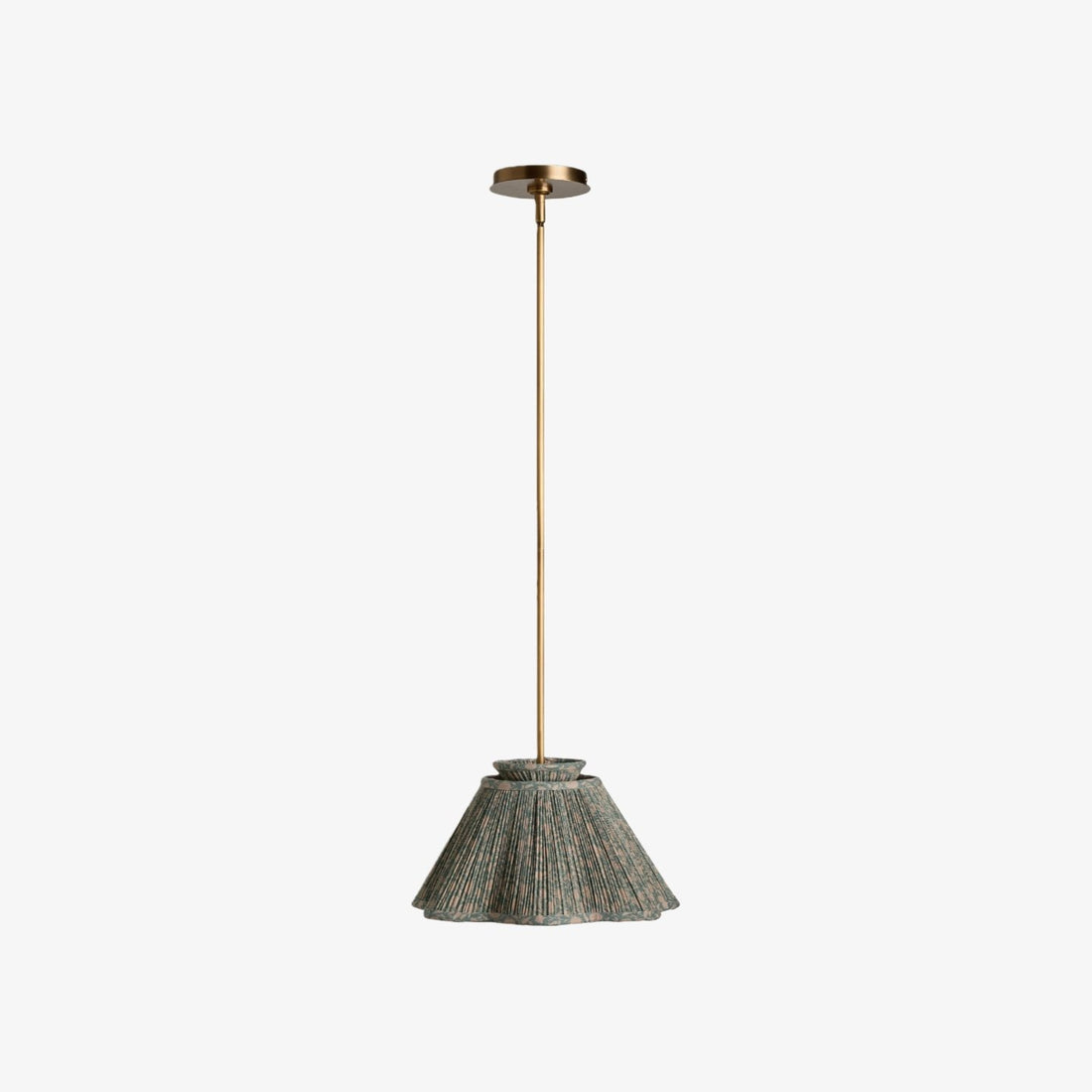 Florevian Modern Linen Pendant Lamp - Art-Inspired Statement Lighting for Dining Space