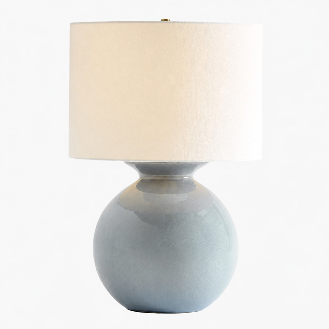 Noria Modern Accent Lamp - Globe Ceramic for Bedroom and Study