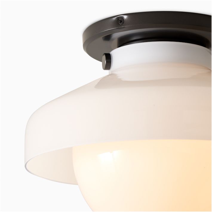 Hanton Modern Flush Mount Ceiling Light - Metal Minimalist Fixture for Home