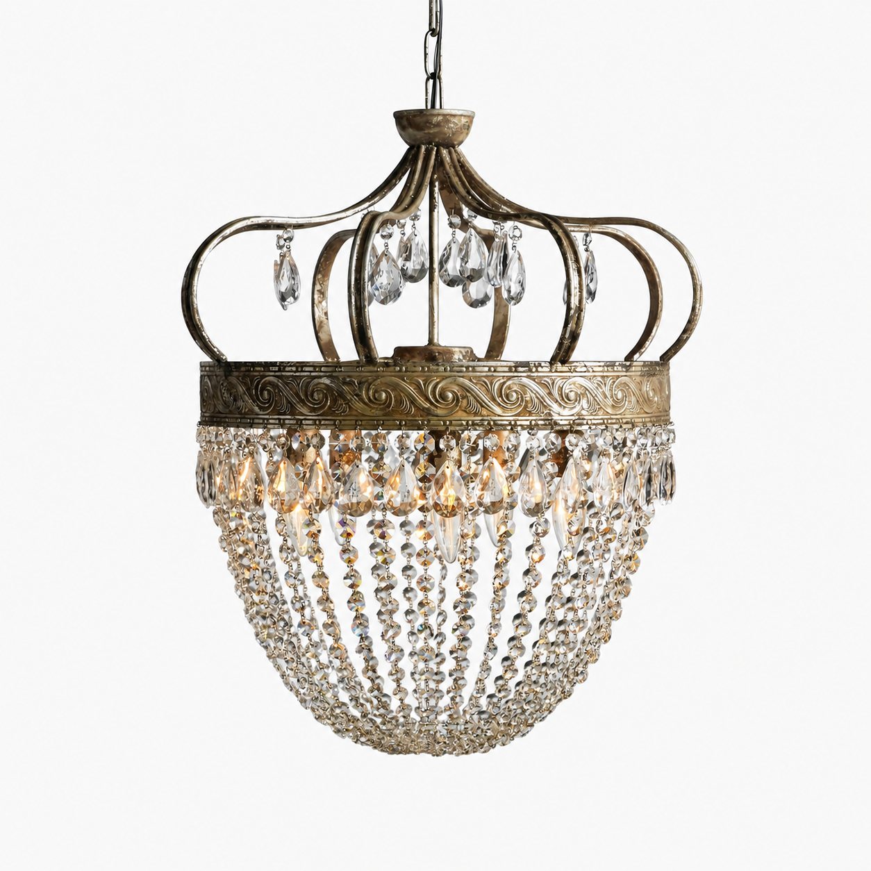 Abella Tear Drop Chandelier