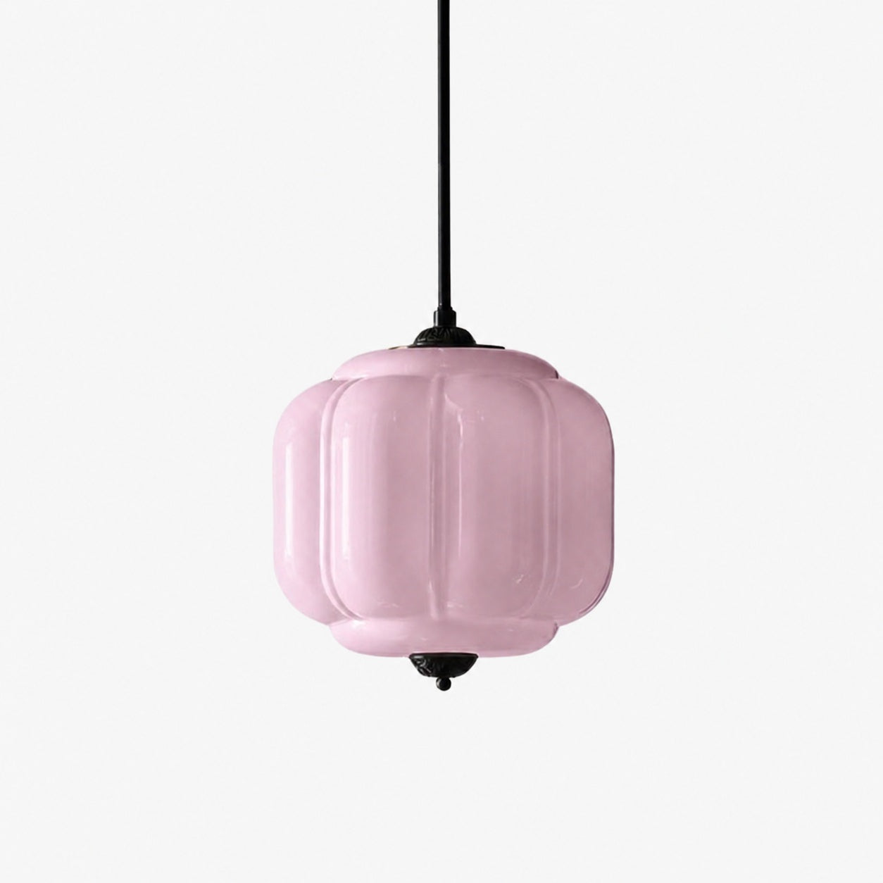 Eloise Vintage Glass Chandelier - Milk Glass Home Accent