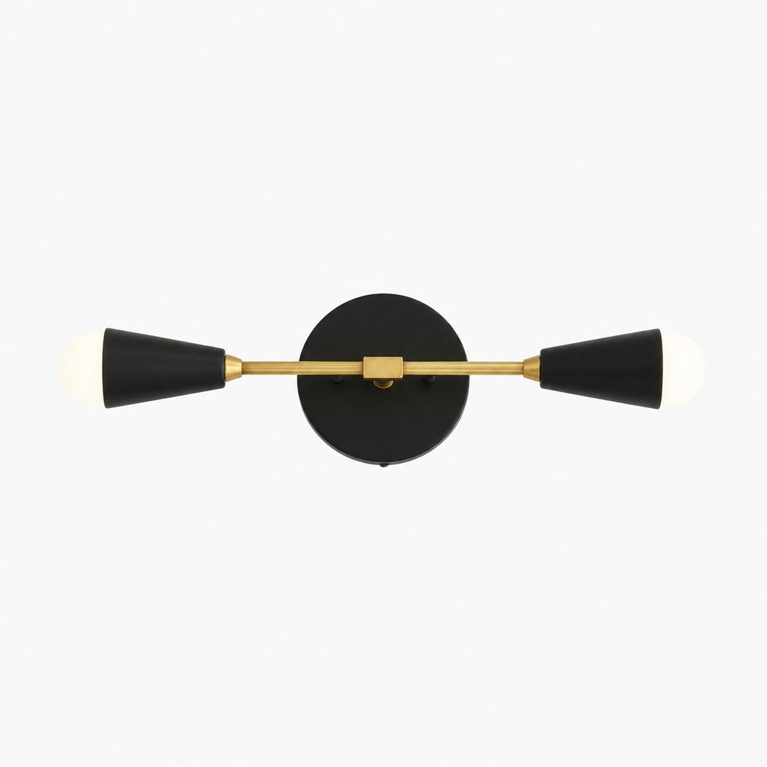 Mobilux Line Minimalist Vanity Light Fixture - Mid Century Bathroom Sconce
