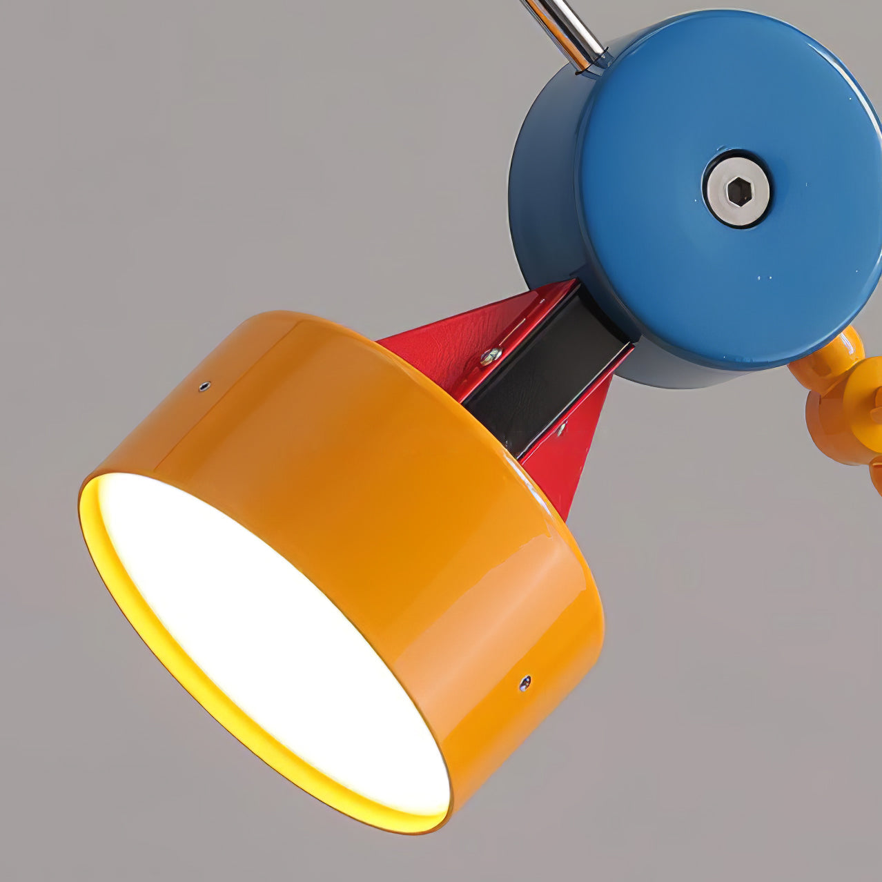 Colorful Curved Table Lamp