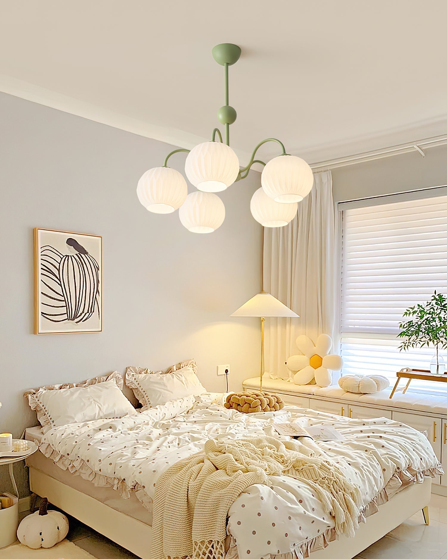 Spherical Bud Chandelier