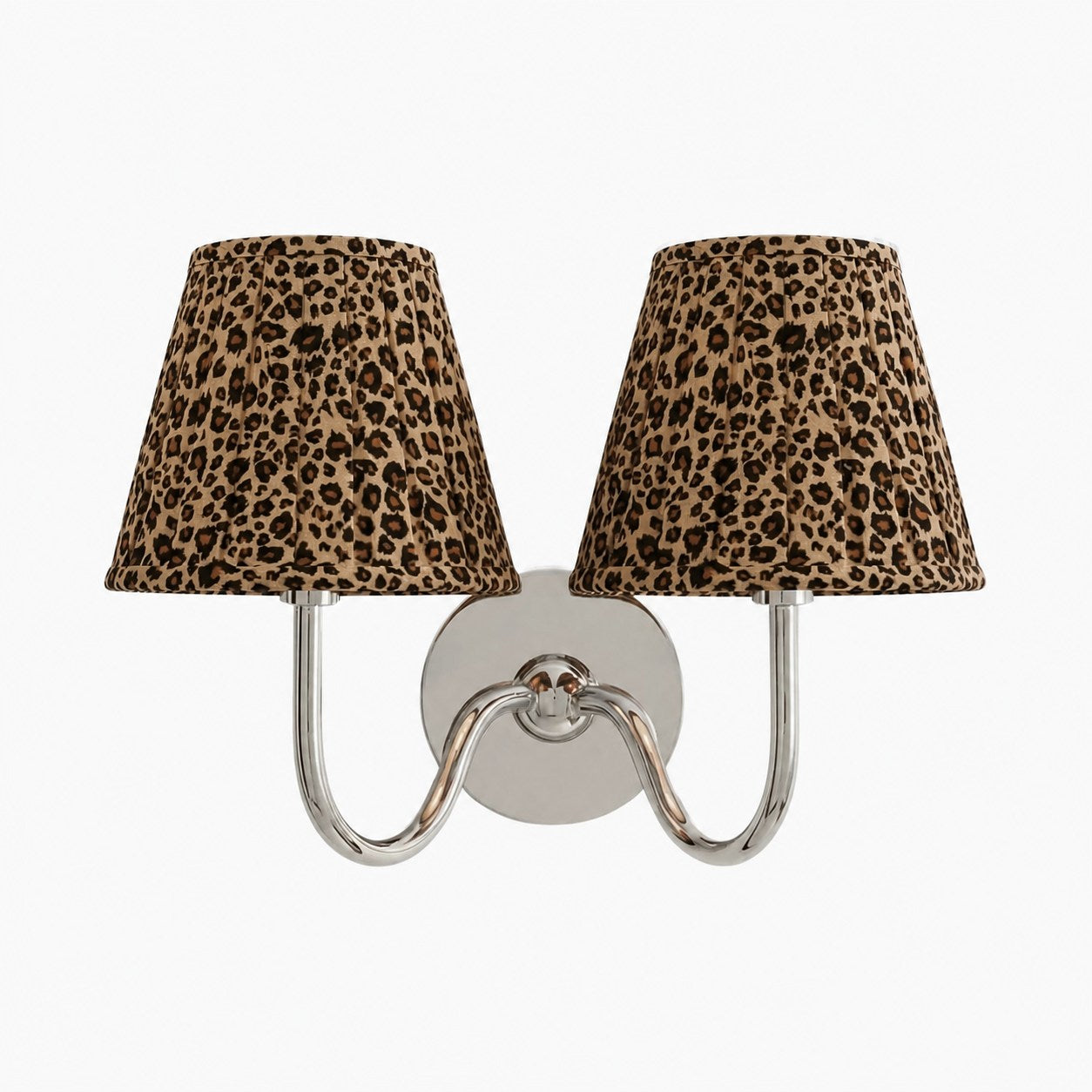 Luvora Vintage Pleated Shade Wall Lamp - Modern Brass Linen Wall Lighting