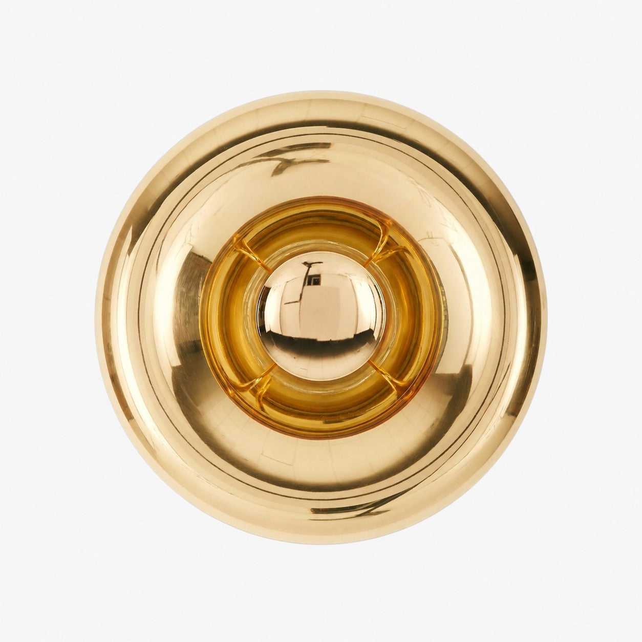 Ivoran Wall Sconce - Round Glass and Metal Modern Sconce for Modern Interiors