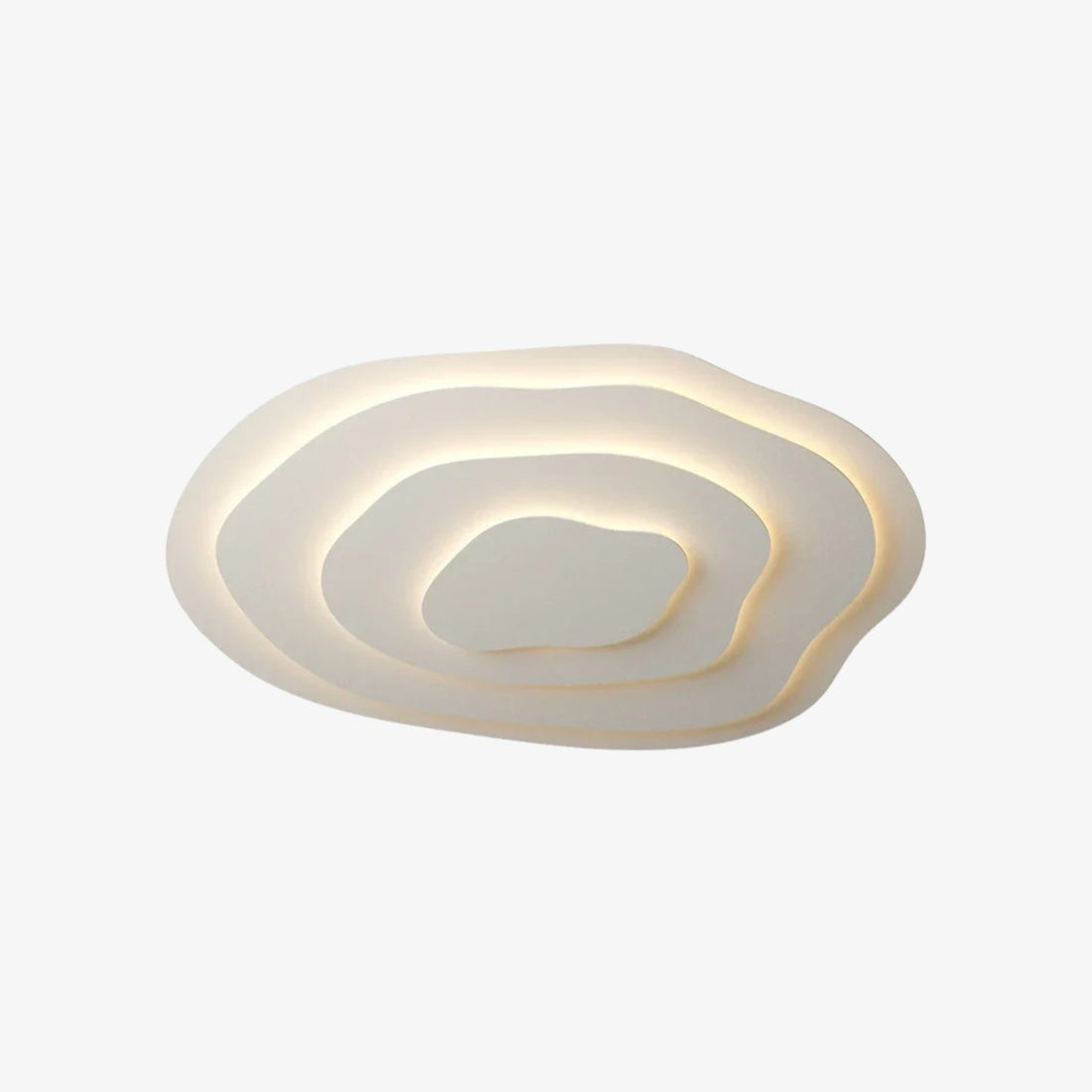 Aeris Mimir Wave-Form Acrylic Ceiling Light Modern Minimalist Surface Mount Lamp Living Room & Bedroom