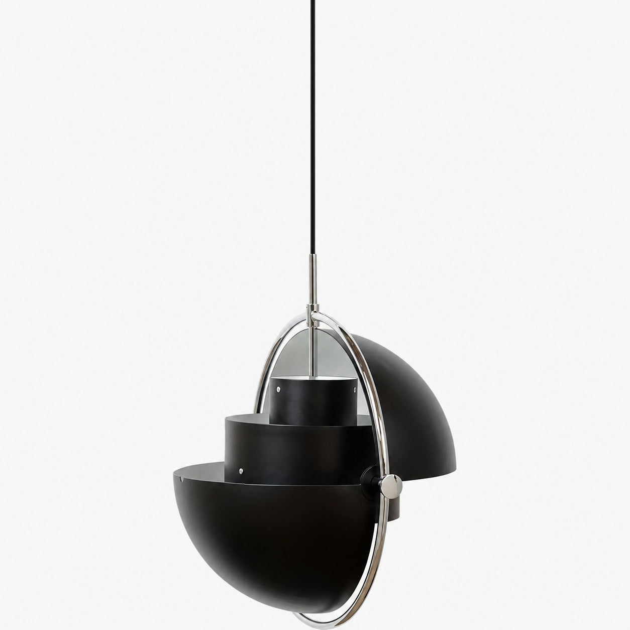 Multiva Sculptural Pendant Light – Adjustable Chandelier in Danish Modern Style for Dining Areas N18