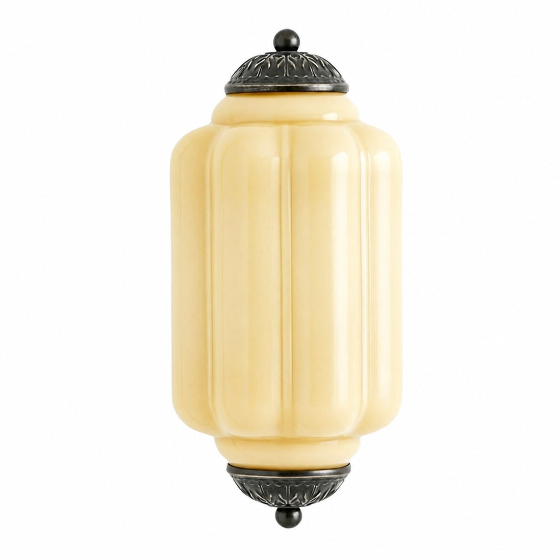 Eloise Brass Wall Sconce – Elegant Milk Glass Vintage Lighting