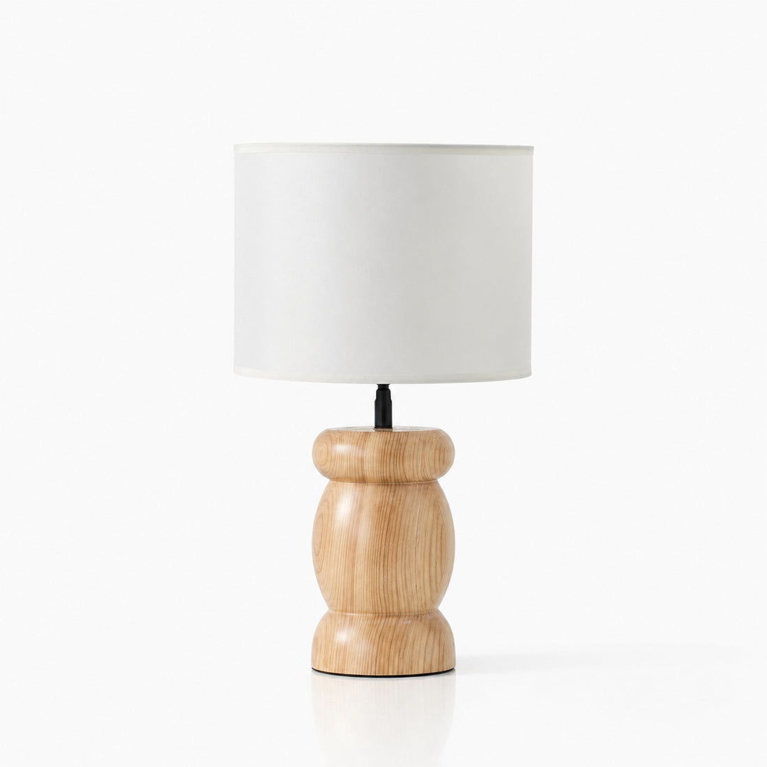 Pebble Wood Table Lamp