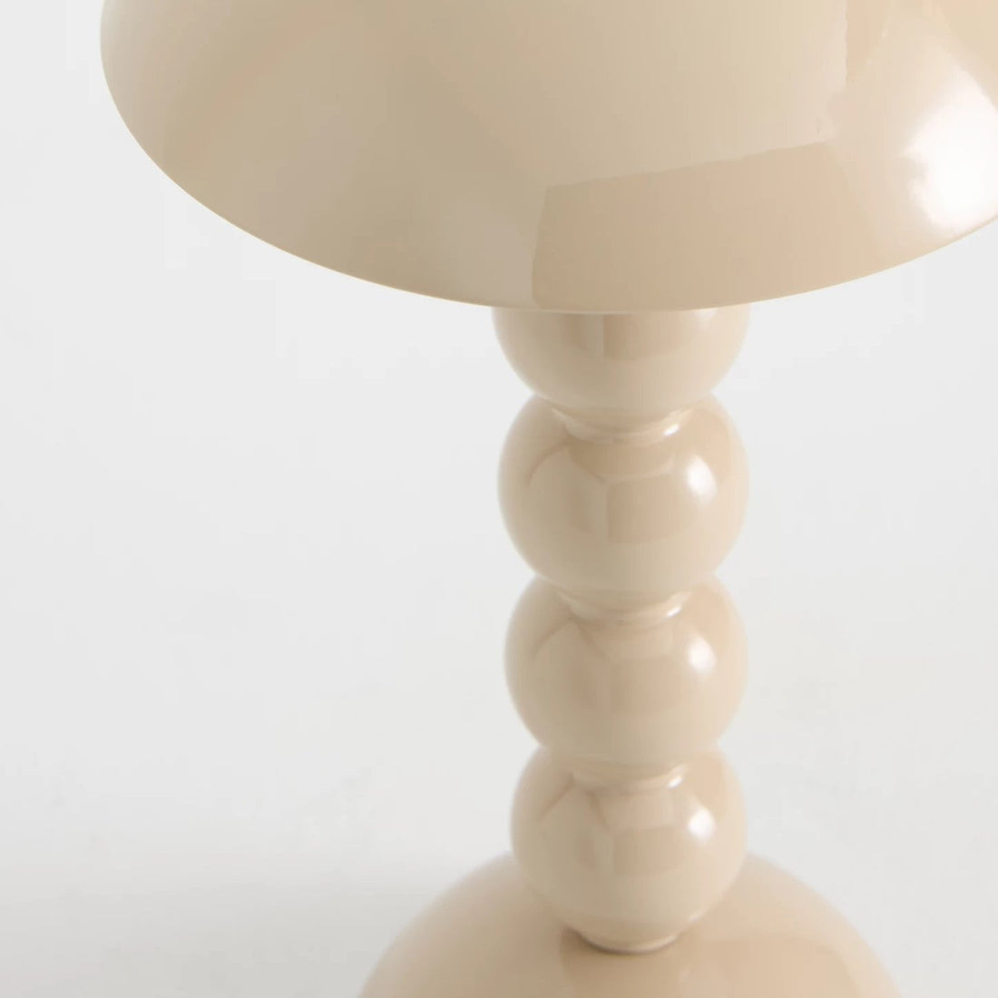 Modo LED Table Lamp – Orb-Stacked Base Mushroom Shade Perfect for Living Room or Bedroom