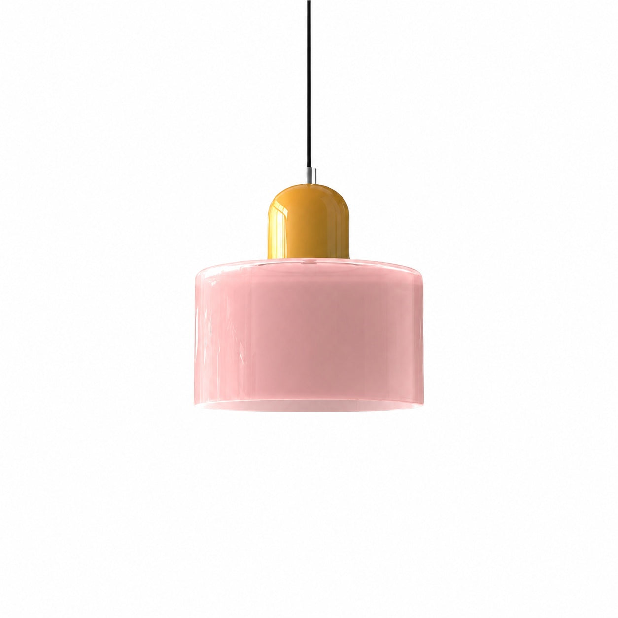 Morvella Sculptural Pendant Light – Refined Cylindrical Design Decorative Hanging Lamp N31