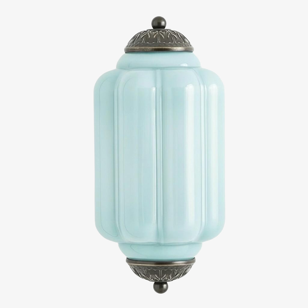Eloise Brass Wall Sconce – Elegant Milk Glass Vintage Lighting
