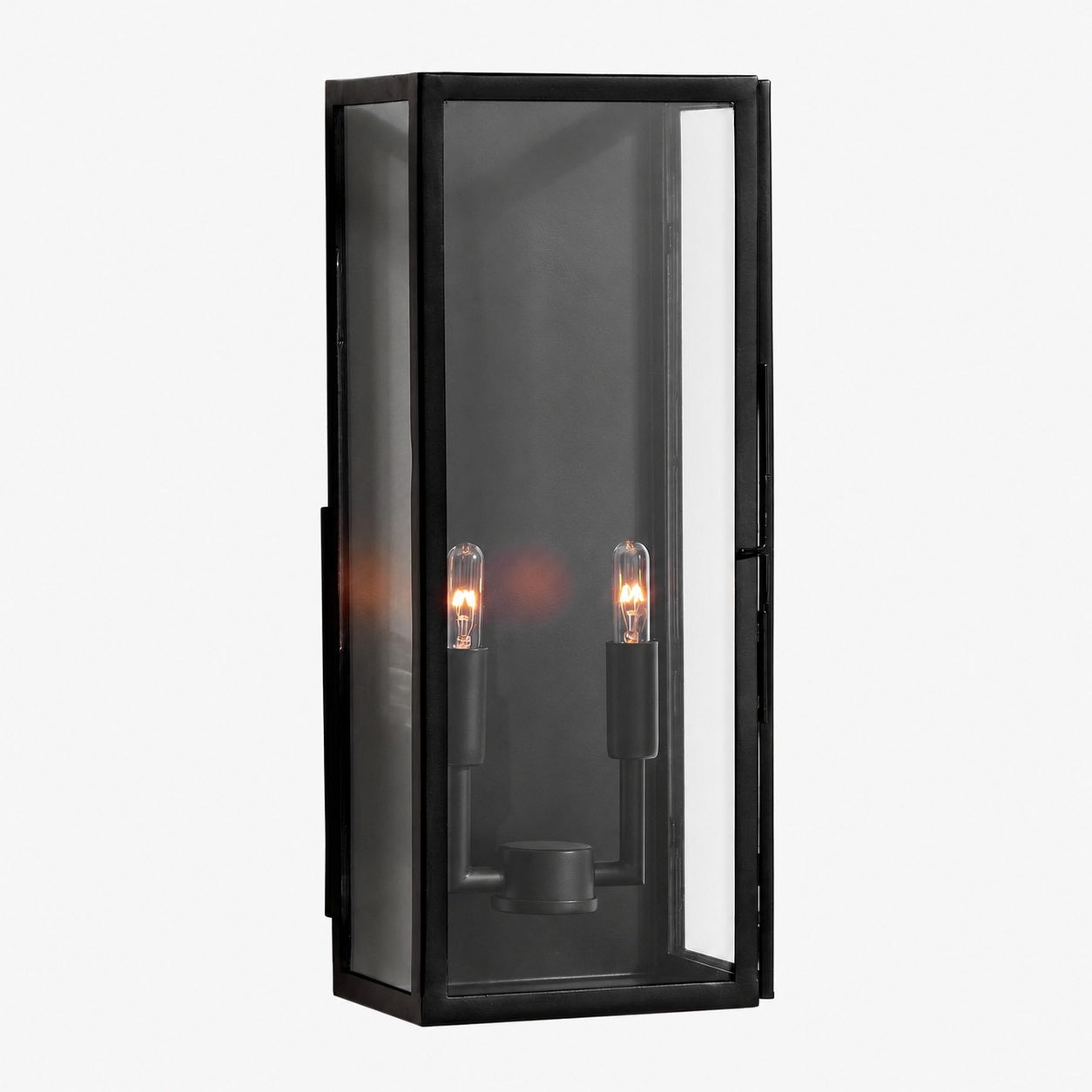 Ferrix Industrial Iron Outdoor Wall Lamp - Lighting Stylish Exterior Glass Lighting