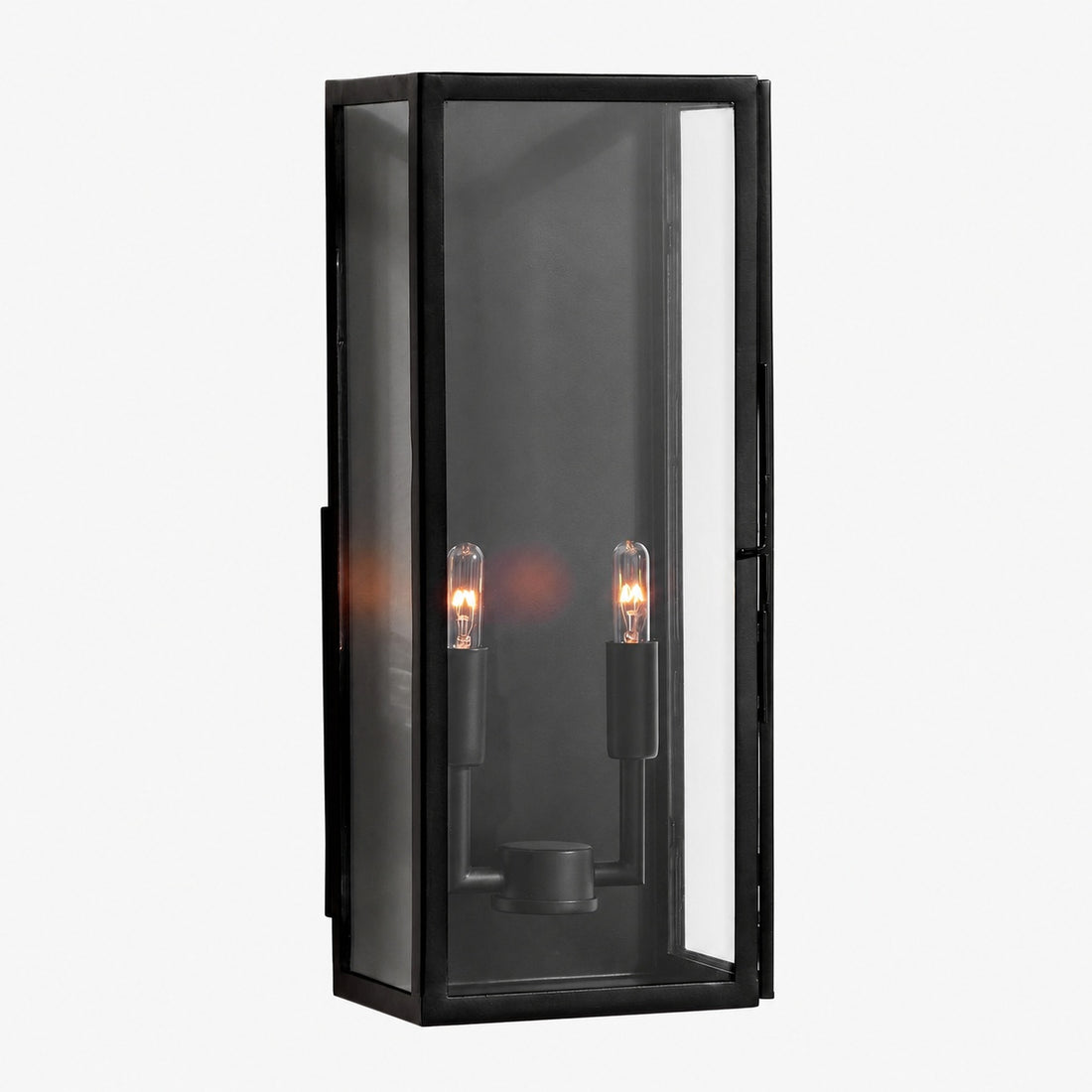 Ferrix Industrial Iron Outdoor Wall Lamp - Lighting Stylish Exterior Glass Lighting