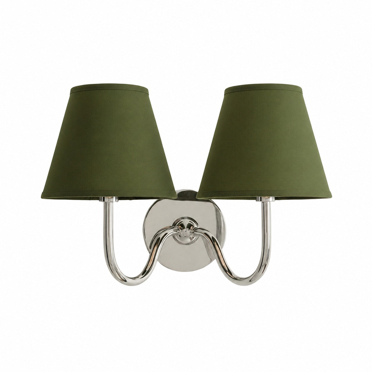 Luvora Vintage Pleated Shade Wall Lamp - Modern Brass Linen Wall Lighting