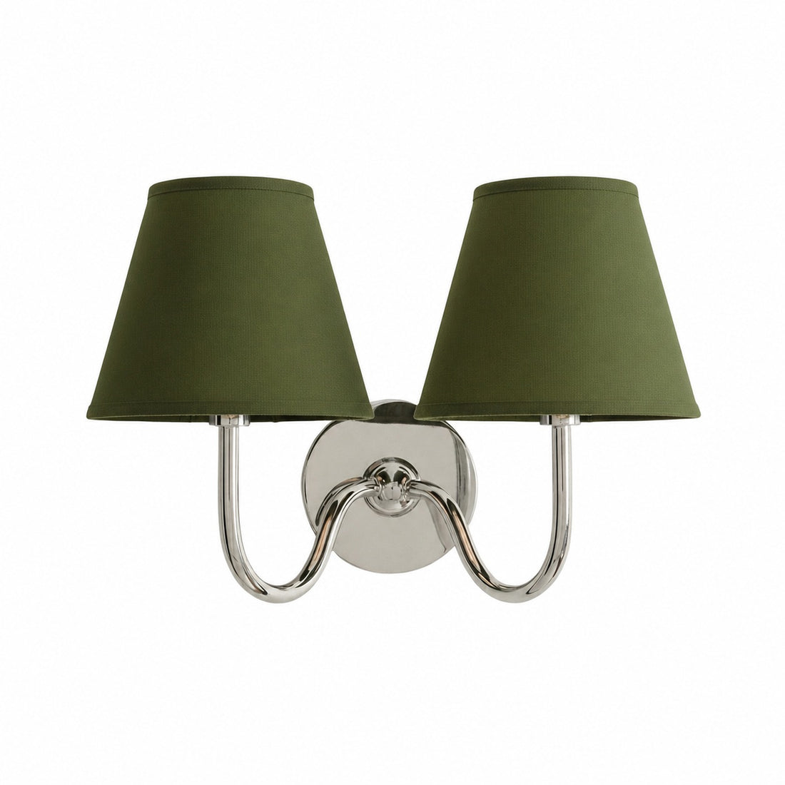 Luvora Vintage Pleated Shade Wall Lamp - Modern Brass Linen Wall Lighting