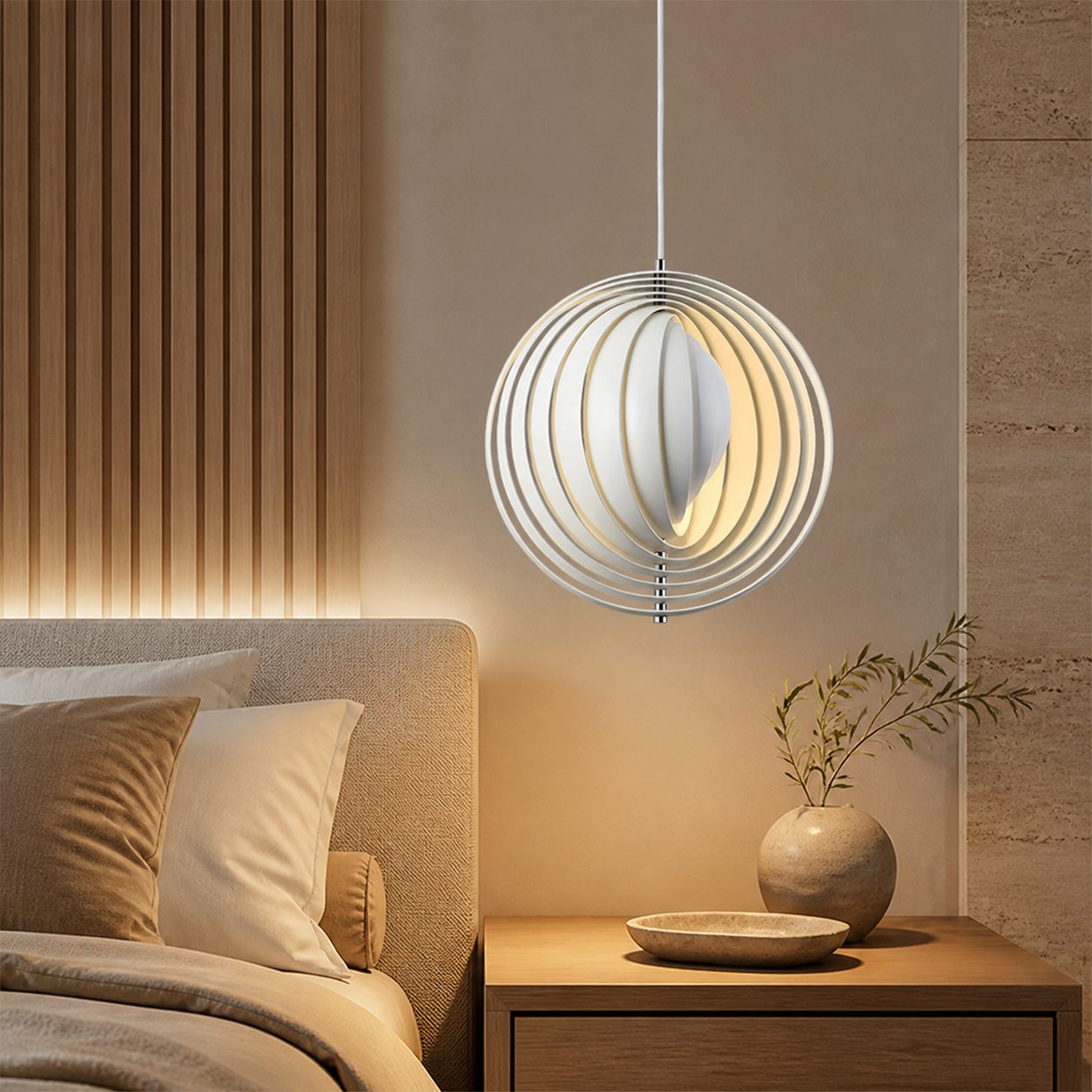 Nordic Moon Pendant Light