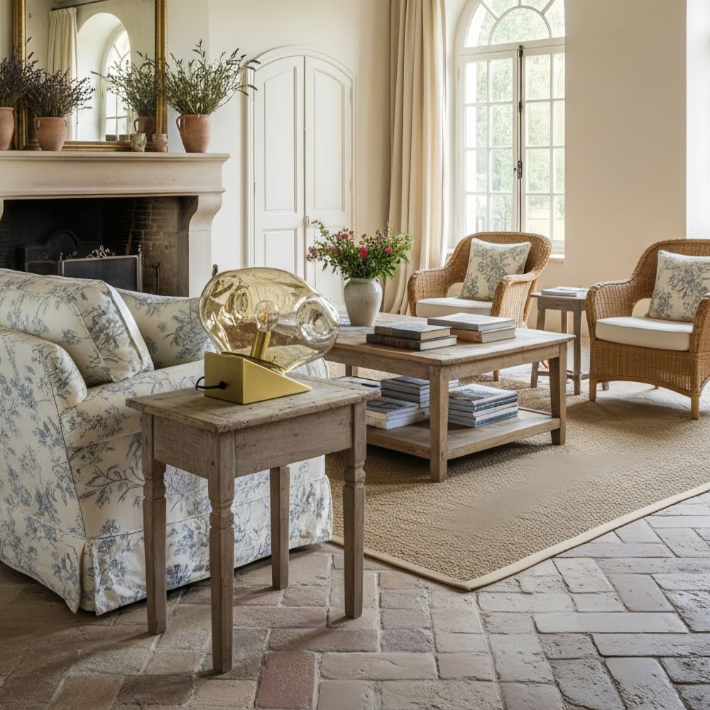 Glissora Glass Table Lamp – Soft Sculptural Glass Form for Living Room or Bedroom