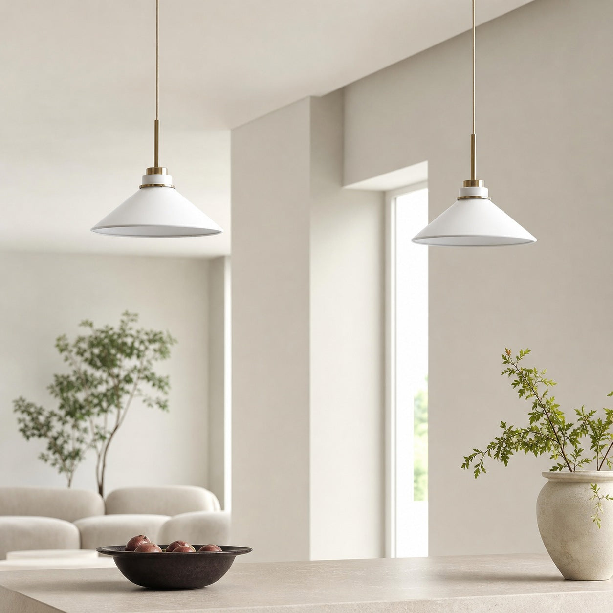 Aurenza Pendant – Minimalist Farmhouse Pendant Lamp for Modern Interiors