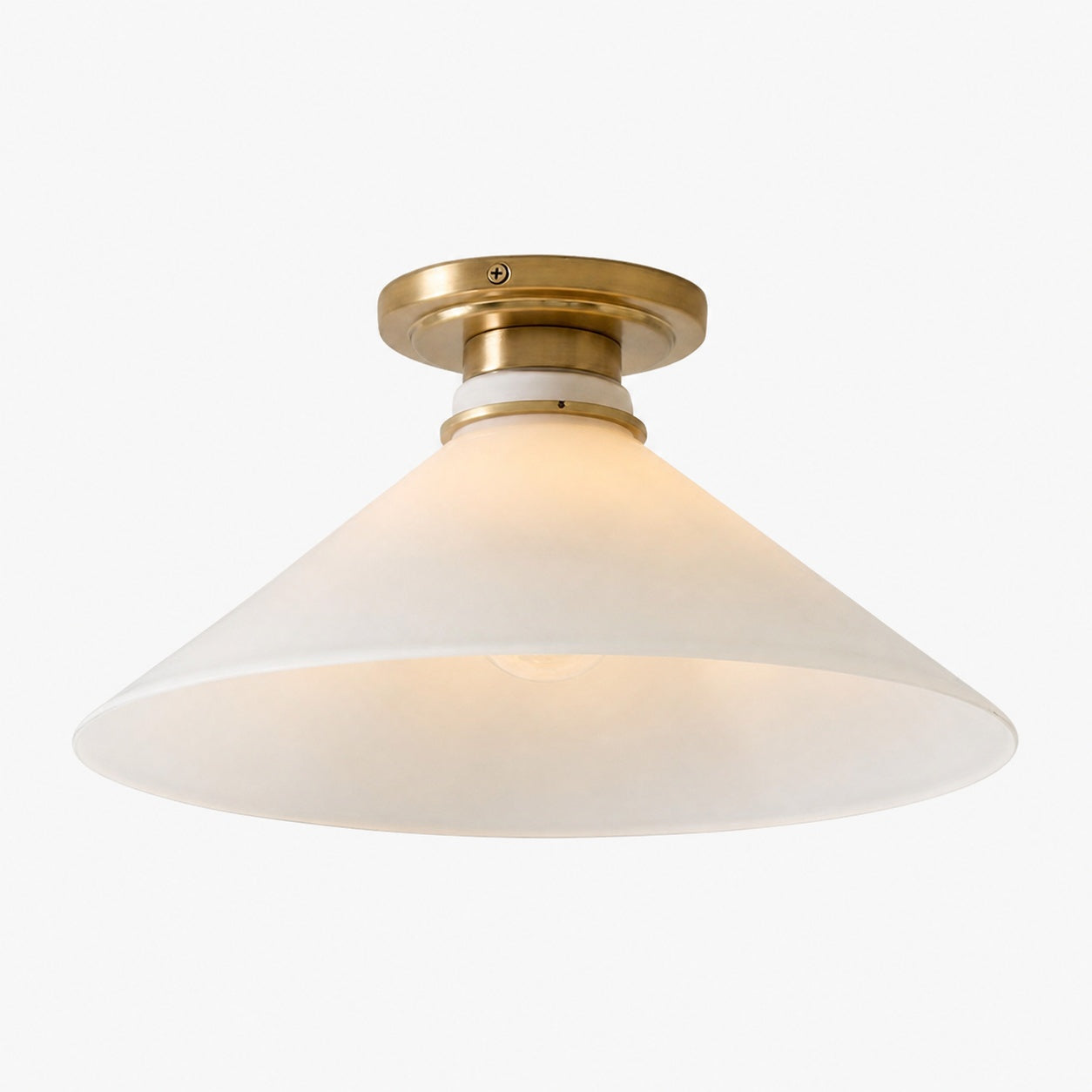 Aurenza Flush Mount – Farmhouse Ceiling Light with Simple Elegant Design