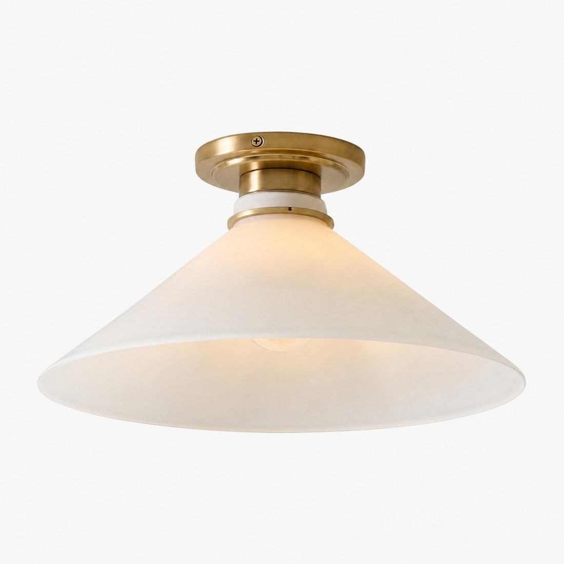 Aurenza Flush Mount – Farmhouse Ceiling Light with Simple Elegant Design