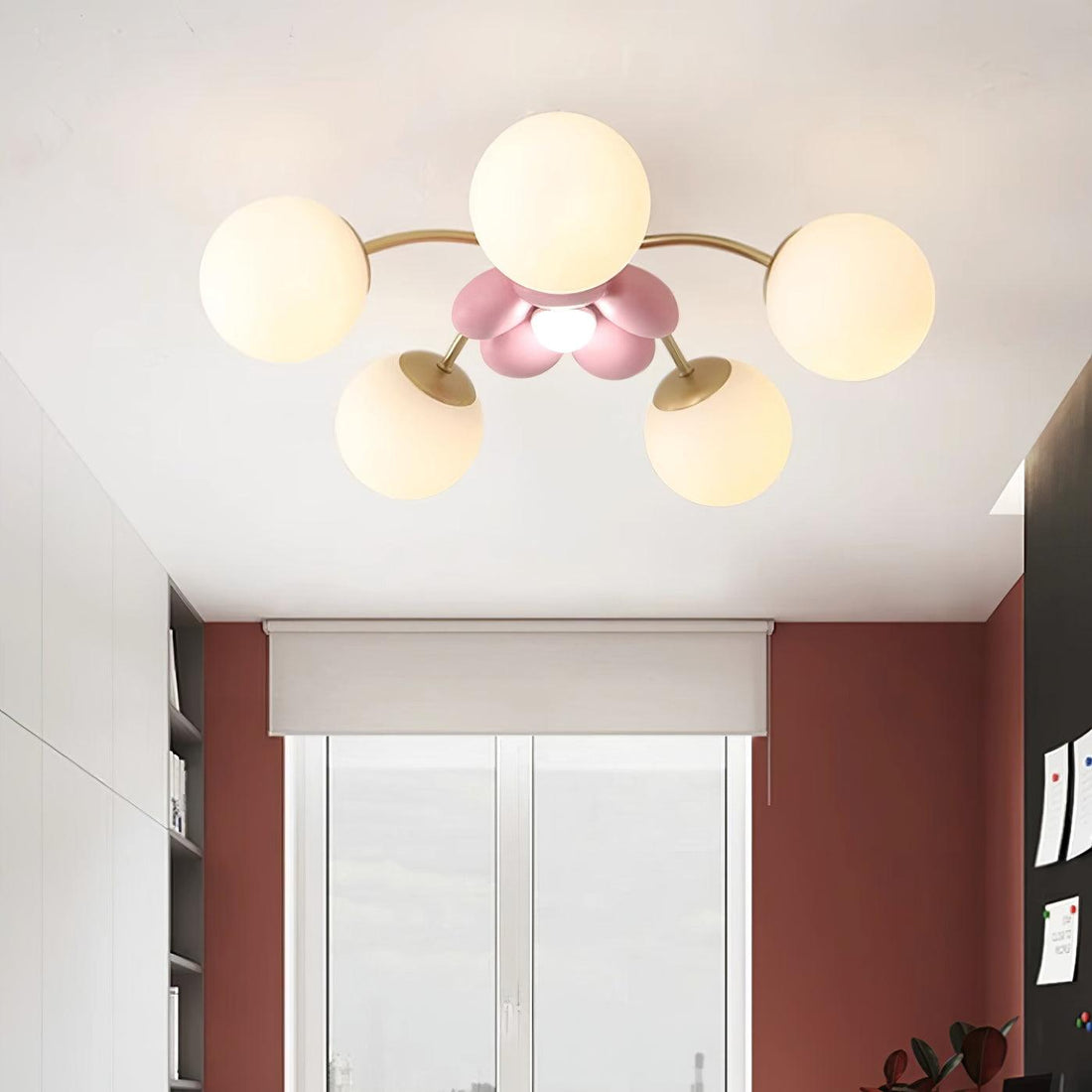 Simple Design Surround Flush Mount Lighting