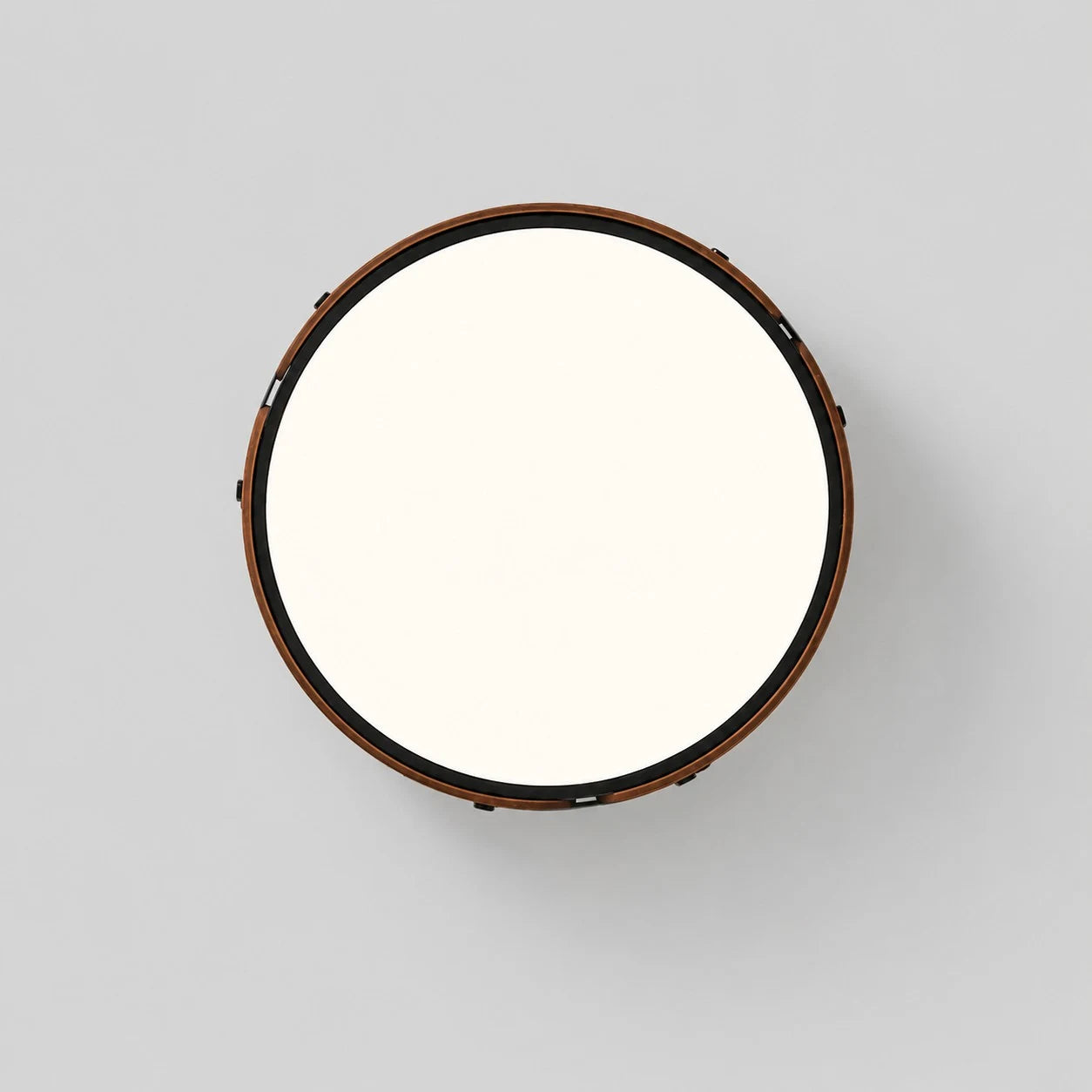 Walnut Full Spectrum Flush Mount Ceiling Light