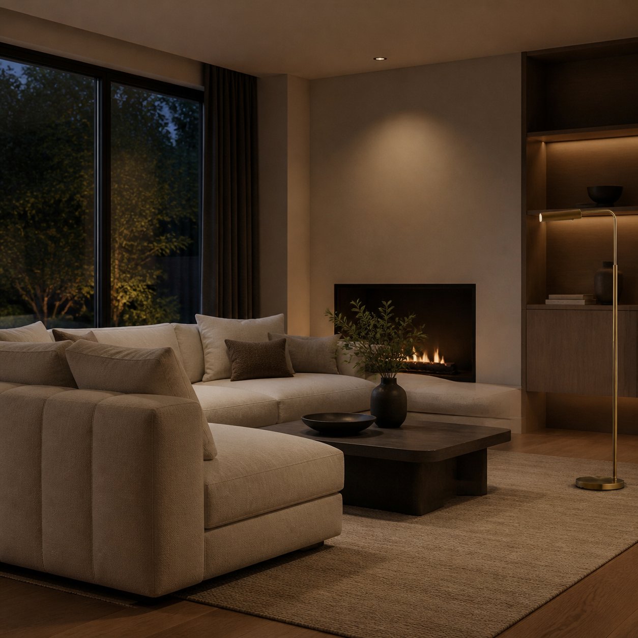 Albi Table Lamp Sleek Cylinder Base - Warm Glow for Modern Interiors and Small Spaces