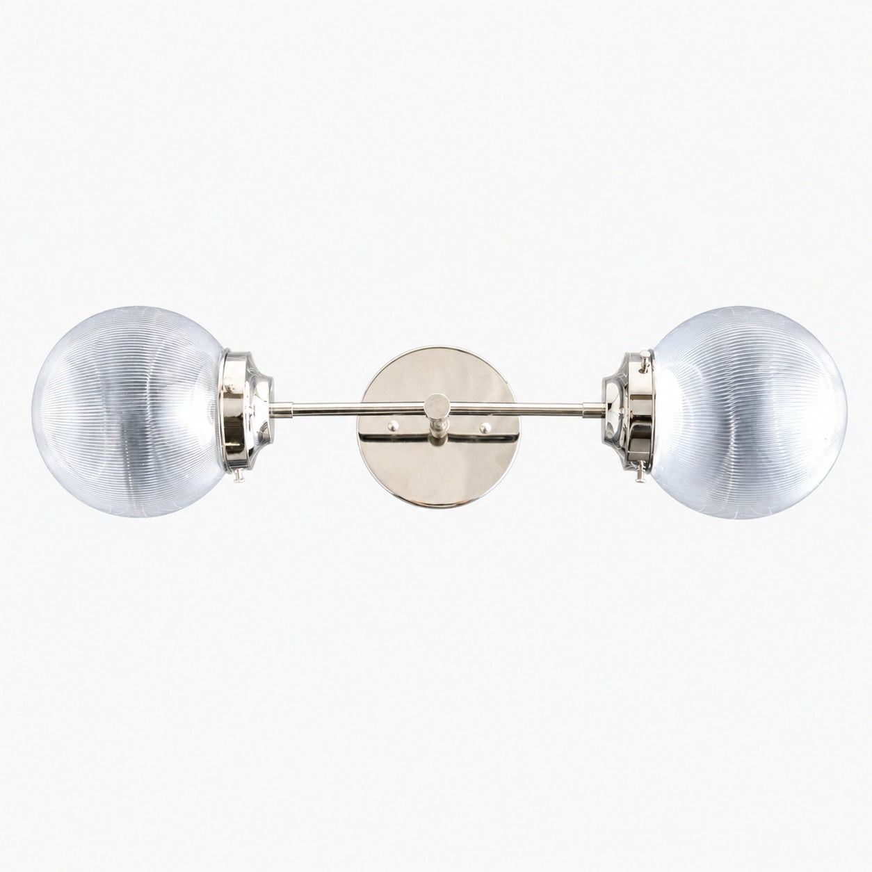 Lumio Globe Versatile Vanity Sconce - Dimmable Light for Bathroom and Hallway Use