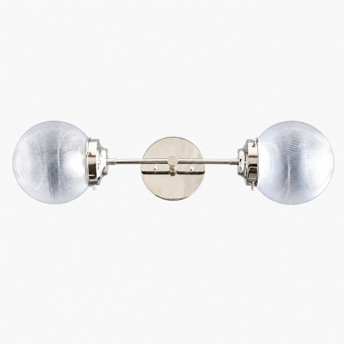 Lumio Globe Versatile Vanity Sconce - Dimmable Light for Bathroom and Hallway Use