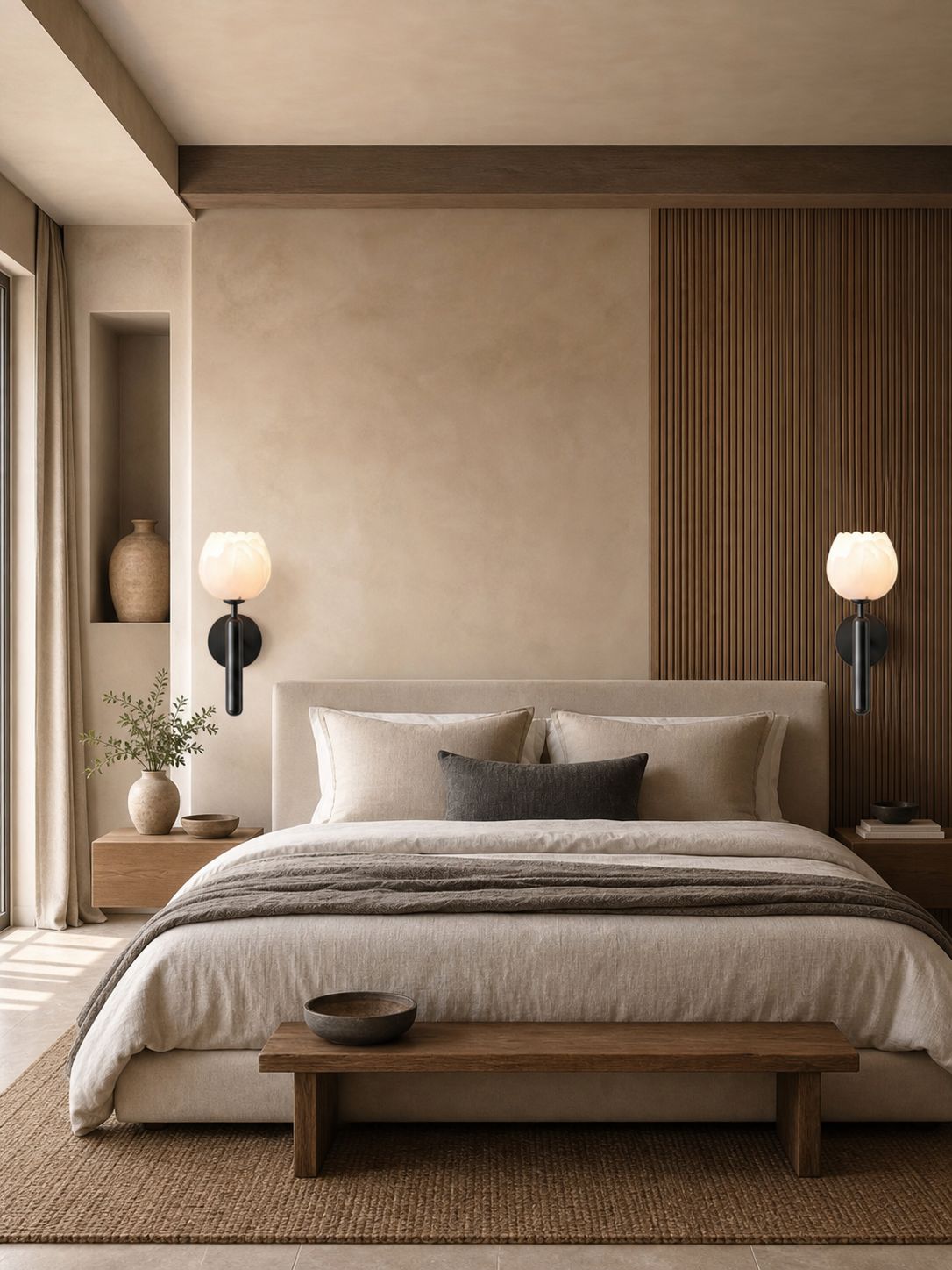 Mian Alabaster Wall Lamp