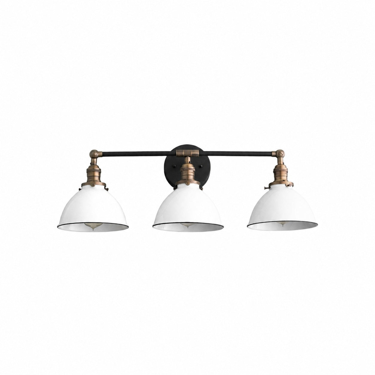 Conique Metal Industrial Vanity Light  - Modern Bathroom Lighting Fixture