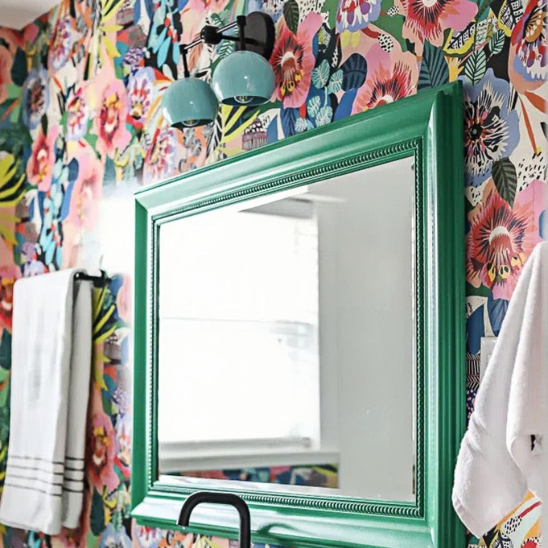 Navy Wall Light - Double Ball Bath Vanity Mirror Wall Sconce