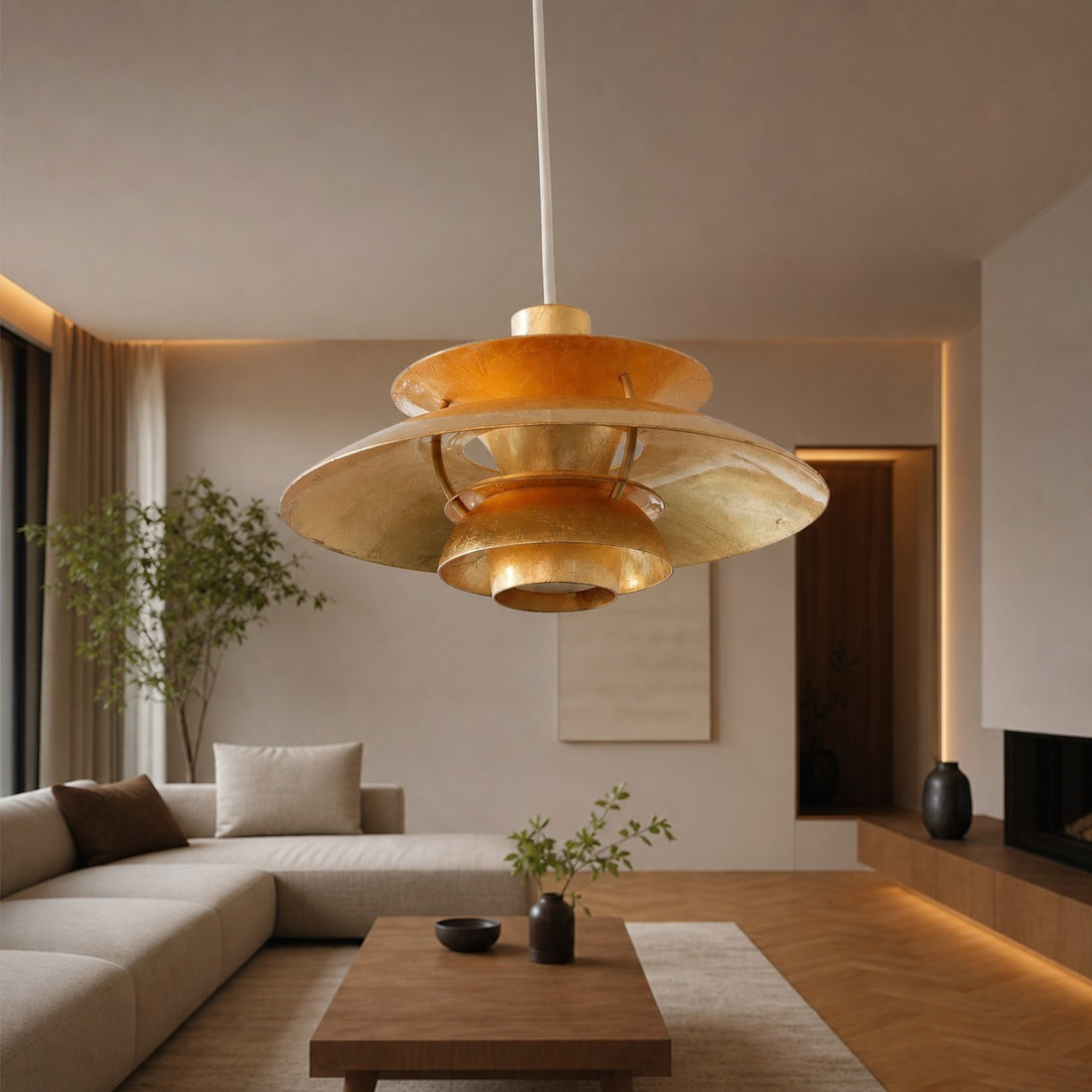 Gold Foil PH Pendant Lamp