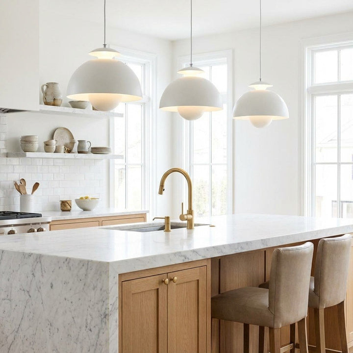 Orin Modern Nordic Metal Flower Hanging Light - Decorative Pendant Lamp for Bedroom and Kitchen