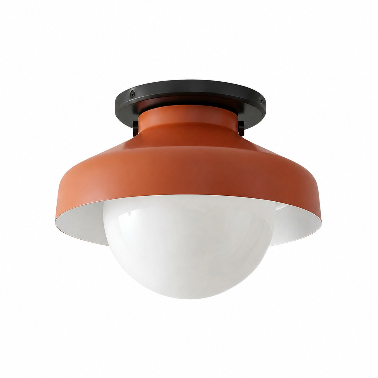 Hanton Modern Flush Mount Ceiling Light - Metal Minimalist Fixture for Home